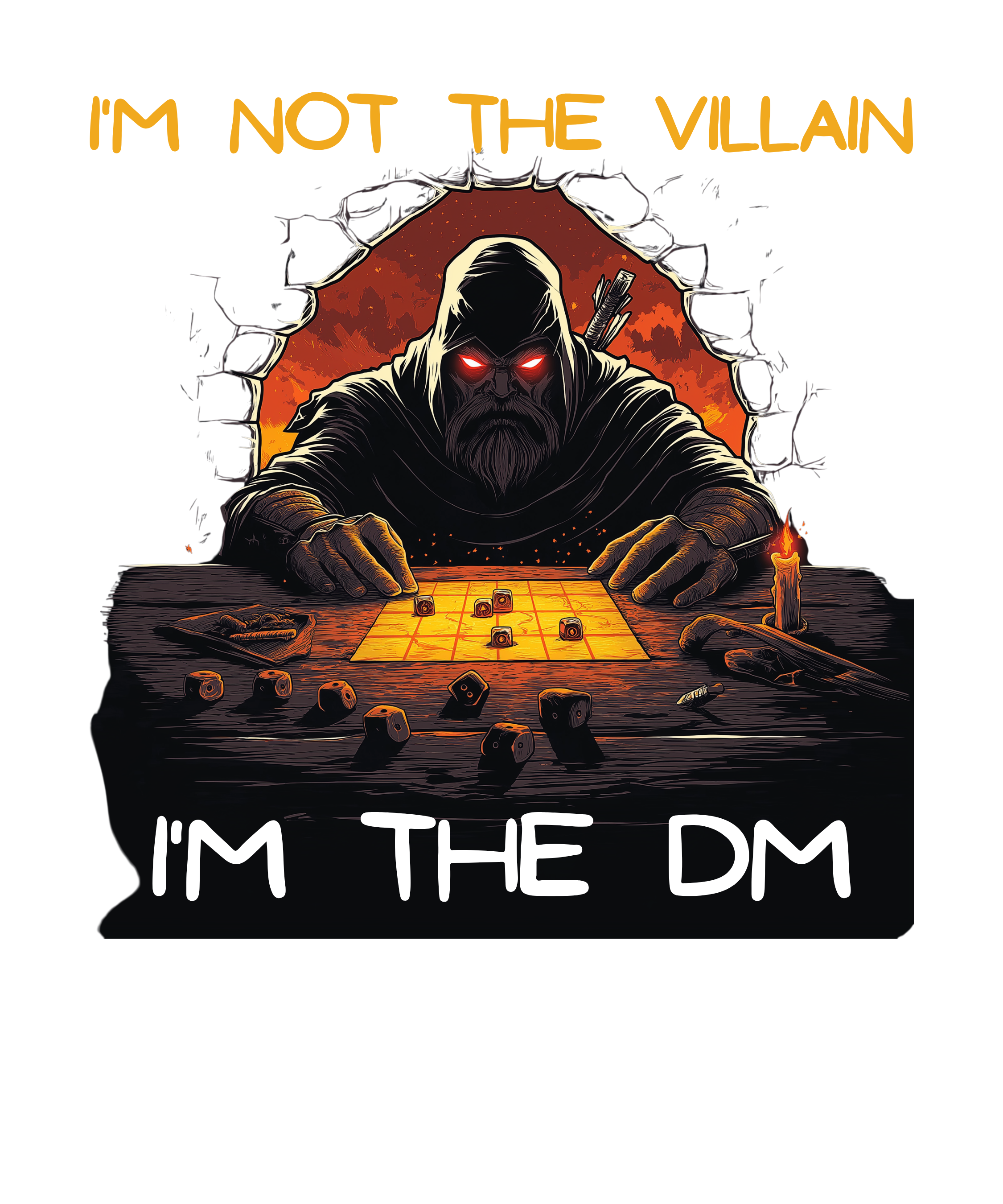 I'm Not The Villain I'm The DM dungeon master design